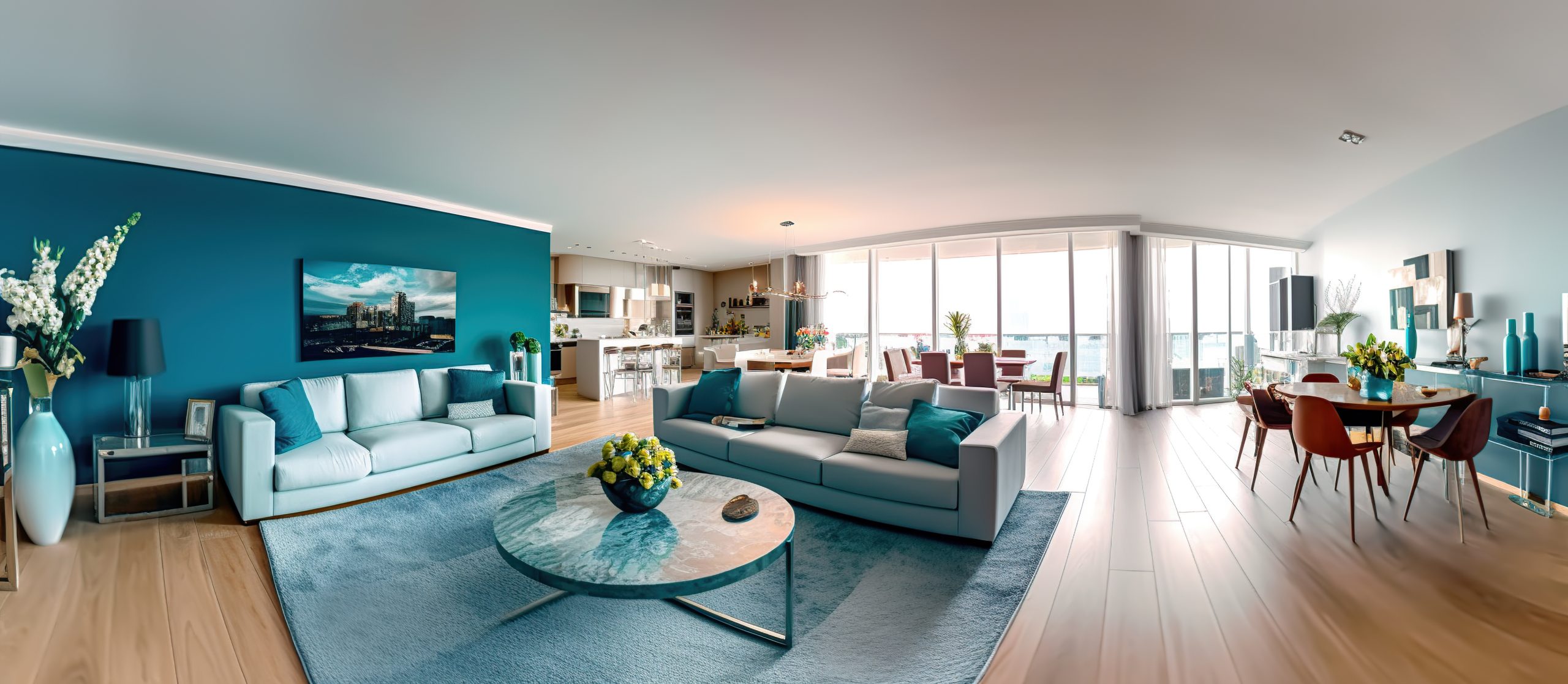 DSAI modern interior design living room